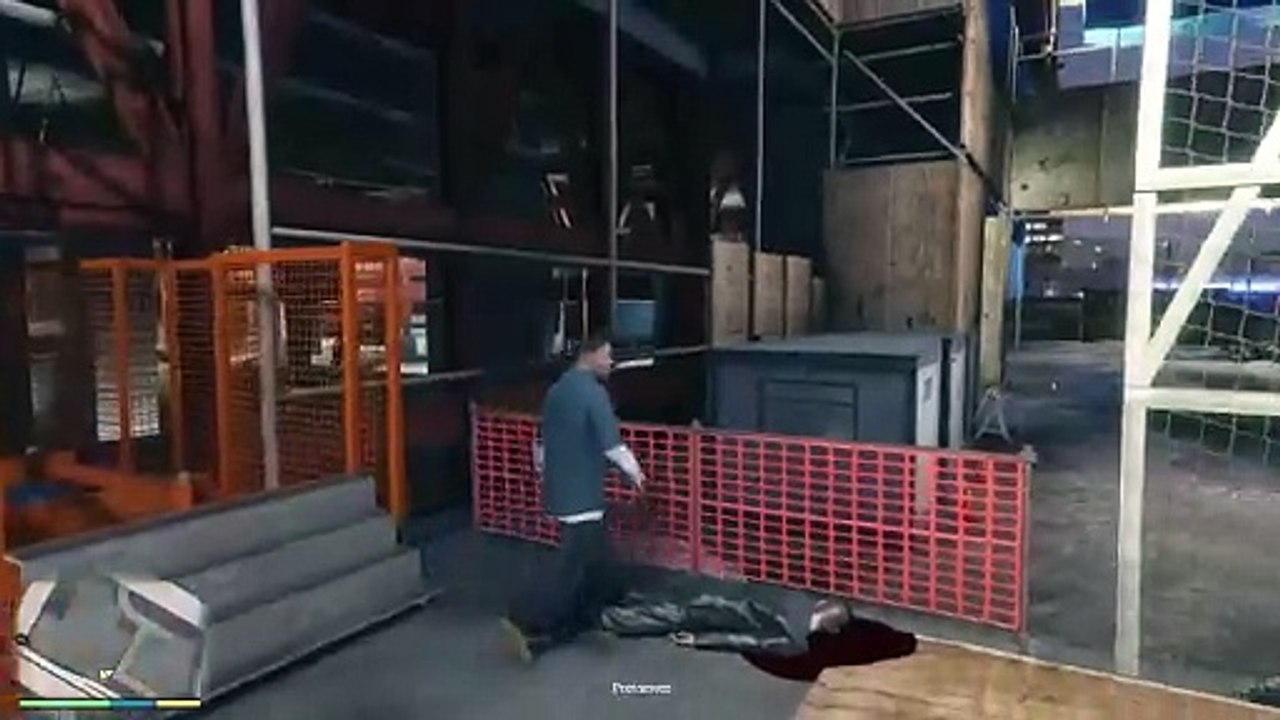 GTA 5 FRANKLIN SHOT DOWN THE BIRD