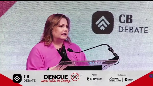 CB Debate Dengue | Lucilene Florêncio, secretária de Saúde do Distrito Federal