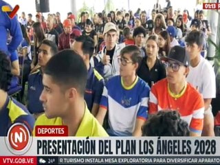 Presentan "Plan Los Ángeles 2028" para la preparación y participación de atletas en los JJ. OO.