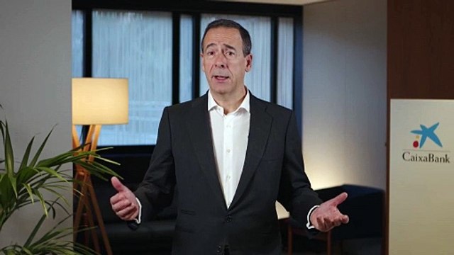 El consejero delegado de CaixaBank, Gonzalo Gortázar: se han cumplido todos los objetivos