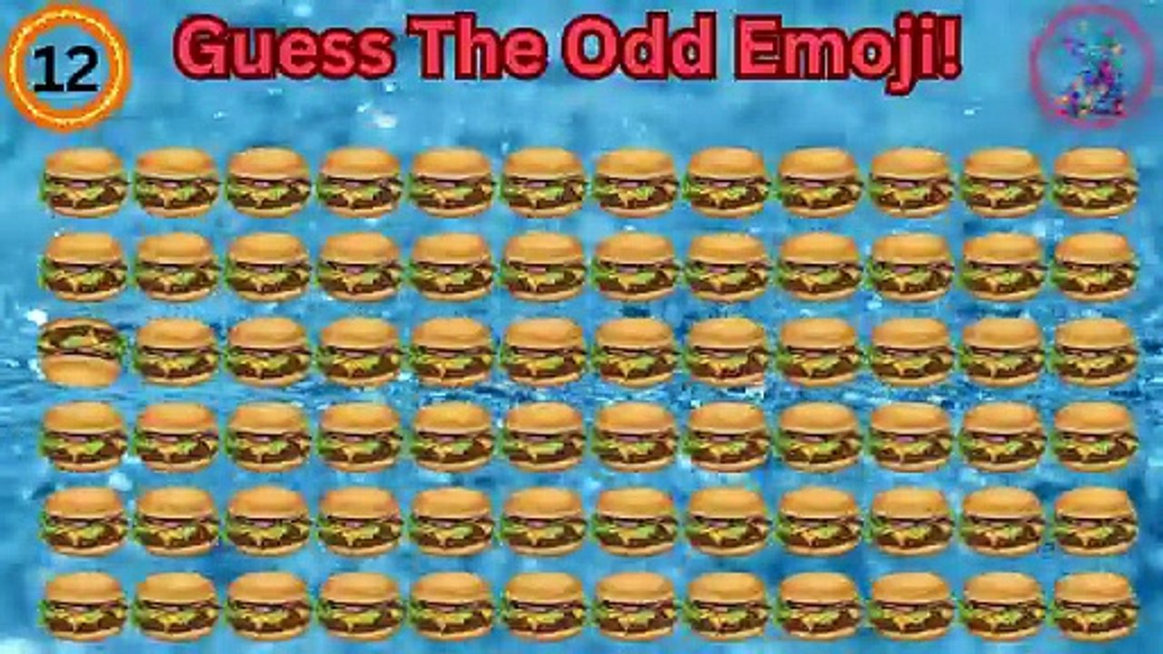 Find the ODD One Out - Junk Food Edition | Odd Emoji | Emoji Challenge