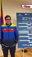 ¡Copa Davis: Harold Castillo habla sobre lo que espera en el enfrentamiento de Venezuela contra Estonia!