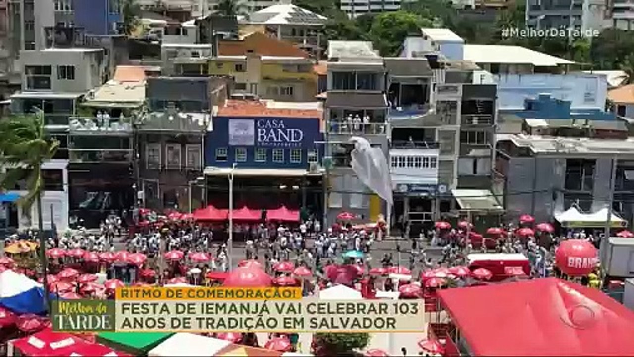 Festa de Iemanjá celebra 103 anos de tradição em Salvador | Melhor da Tarde