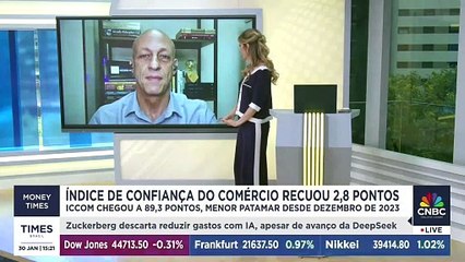 Confianças do comércio e de serviços recuam mais de 2 pontos; Alberto Ajzental destaca fatores