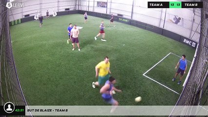 But de Blaize - Team B