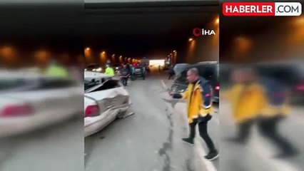 Malatya'da Trafik Kazası: 4 Araç Çarpıştı, 7 Yaralı
