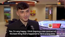 New Barca contract 'the best thing that's happened in a long time' - Pedri