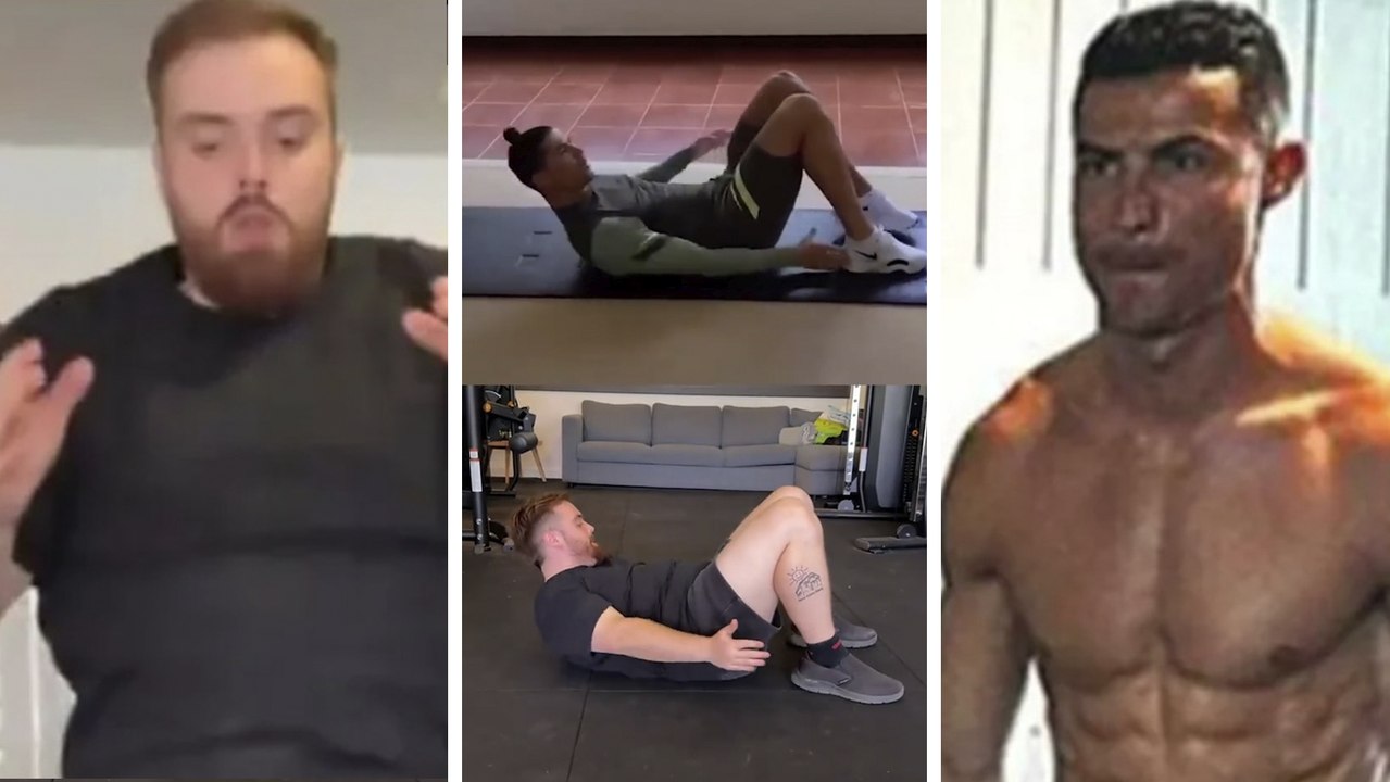 Ibai Llanos sigue con su transformación y ahora repite la rutina de Cristiano Ronaldo