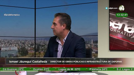 Ismael Jáuregui explica el paso superior en avenida Patria y Universidad