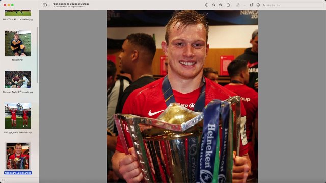 Nick Tompkins, l'Anglais au destin cabossé - Rugby - Tournoi