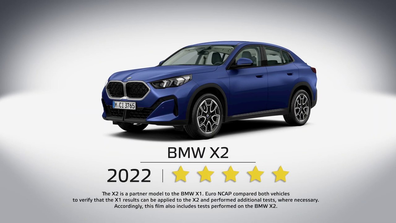 Euro NCAP Crash _ Safety Tests of BMW X2 2022