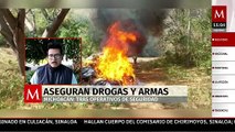 Golpe al narco en Michoacán: aseguran drogas y armas