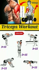 your triceps will grow at rocket speed 🚀 triceps workout#ytshorts #youtubeshorts
