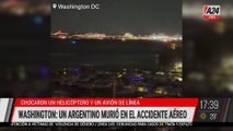 📍WASHINGTON: UN ARGENTINO MURIÓ EN EL ACCIDENTE AÉREO