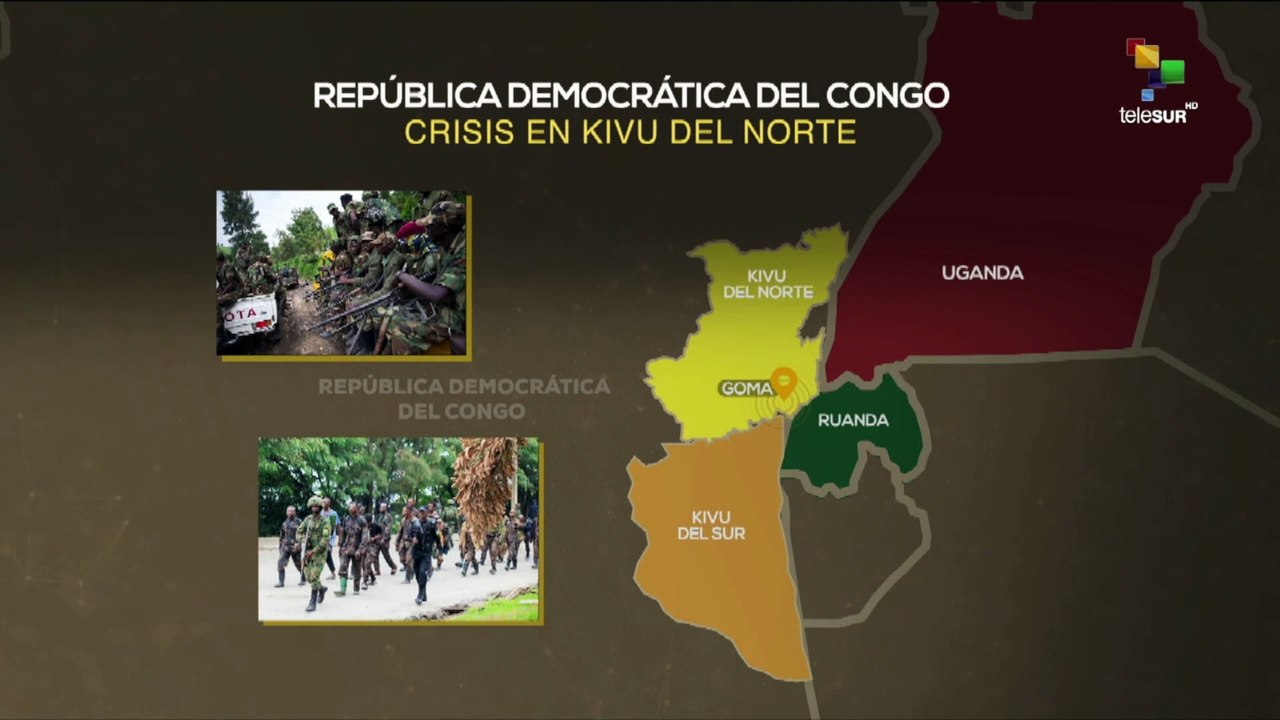 MAPA 30-01-25: REPÚBLICA DEMOCRÁTICA DEL CONGO: CRISIS EN KIVU DEL NORTE