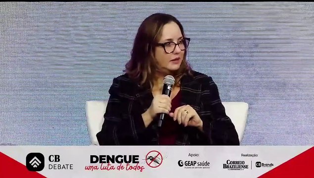 CB Debate Dengue | Lívia Vinhal, coordenadora-geral de Vigilância de Arboviroses do Ministério da Saúde