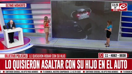 Brutal tiroteo: Así quedó uno de los delincuentes herido