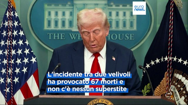 Incidente aereo a Washington, Trump accusa Biden e Obama di aver abbassato gli standard di sicurezza