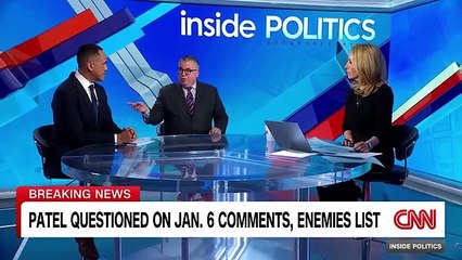 Patel questioned about Jan. 6 comments and his ‘enemies list’
