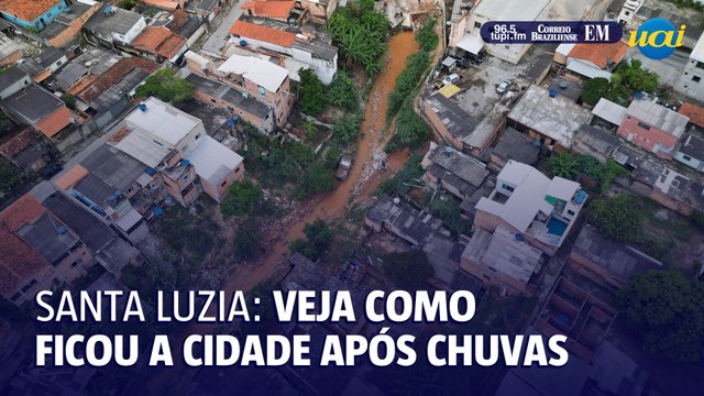 Alagamentos em Santa Luzia: veja os danos causados pela chuva