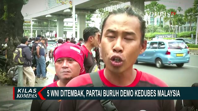 Aksi Partai Buruh Demo Tuntut Pelaku Penembakan WNI di Malaysia Diadili | WNI DITEMBAK