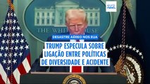 Trump: desastre aéreo 