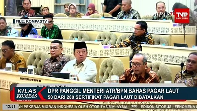 Terungkap! 6 Pejabat BPN Tangerang Dicopot Menteri ATR, Disinyalir Terlibat Pagar Laut