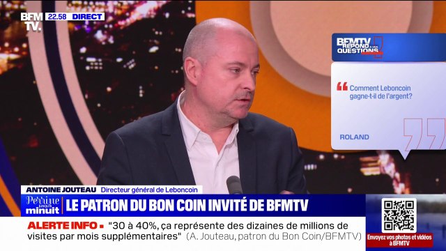 Antoine Jouteau (directeur général de Leboncoin): La première raison d'usage de Leboncoin, c'est une question de pouvoir d'achat. La seconde, c'est une ambition d'avoir une meilleure consommation