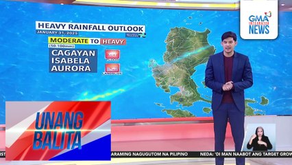Weather update as of 6:10 AM (January 31, 2025) | Unang Balita