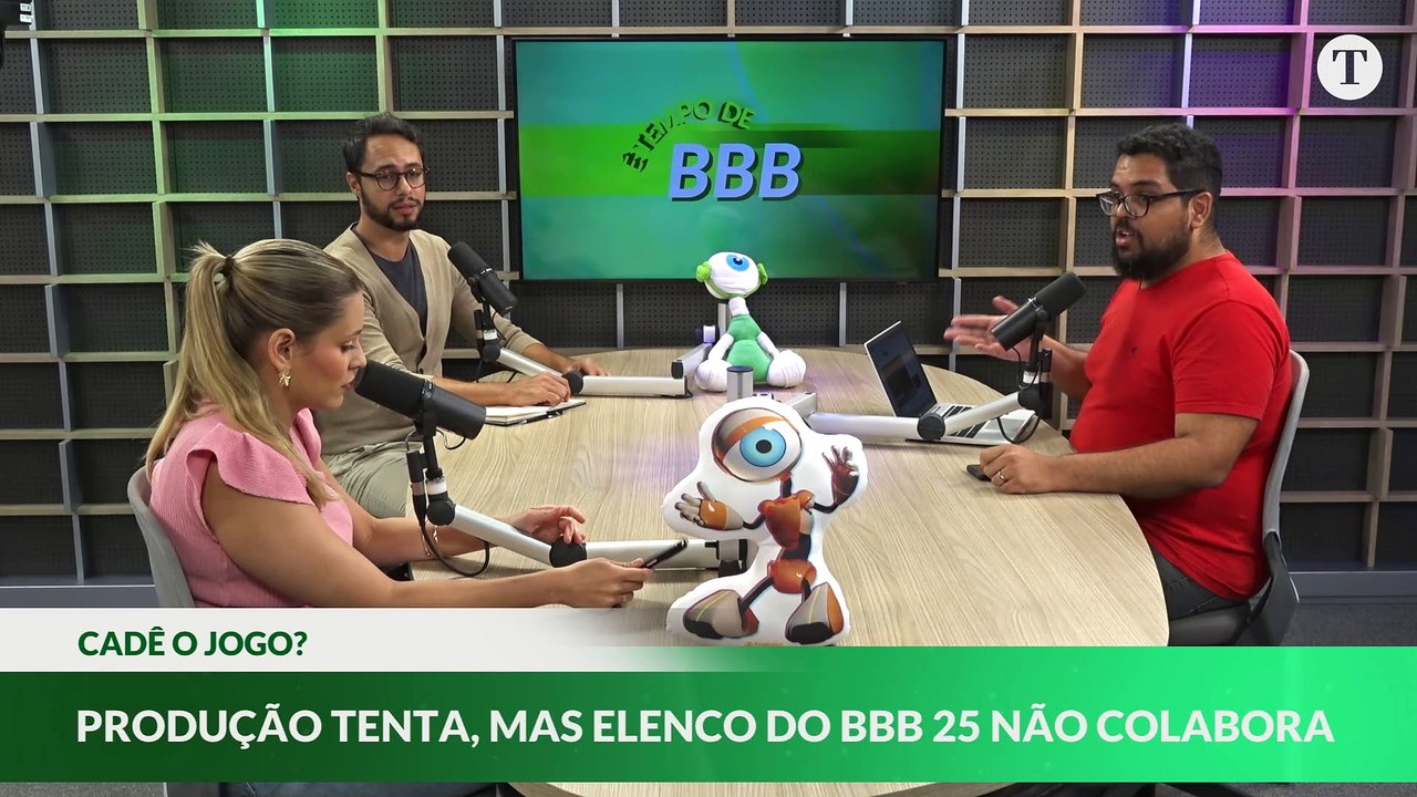 É TEMPO DE BBB AO VIVO: BBB 25 TEVE PRIMEIRO BEIJO, ACUSAÇÃO DE RACISMO, MAS AINDA FALTAM TRETAS