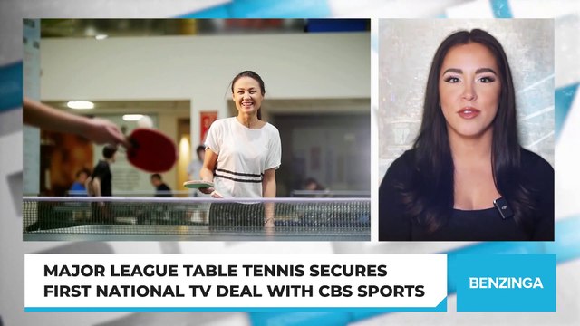 Major League Table Tennis Secures First National TV Deal With CBS Sports