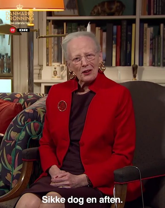KLIP | Hendes Majestæt Dronning Margrethe 2. | Danmarks dronning - den største tak | Amalienborg - 12 Januar 2024 | DR & TV2