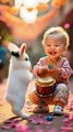 Dancing-Drum Beets-Baby,Kitten,Chicken,Puppy and Rabbit