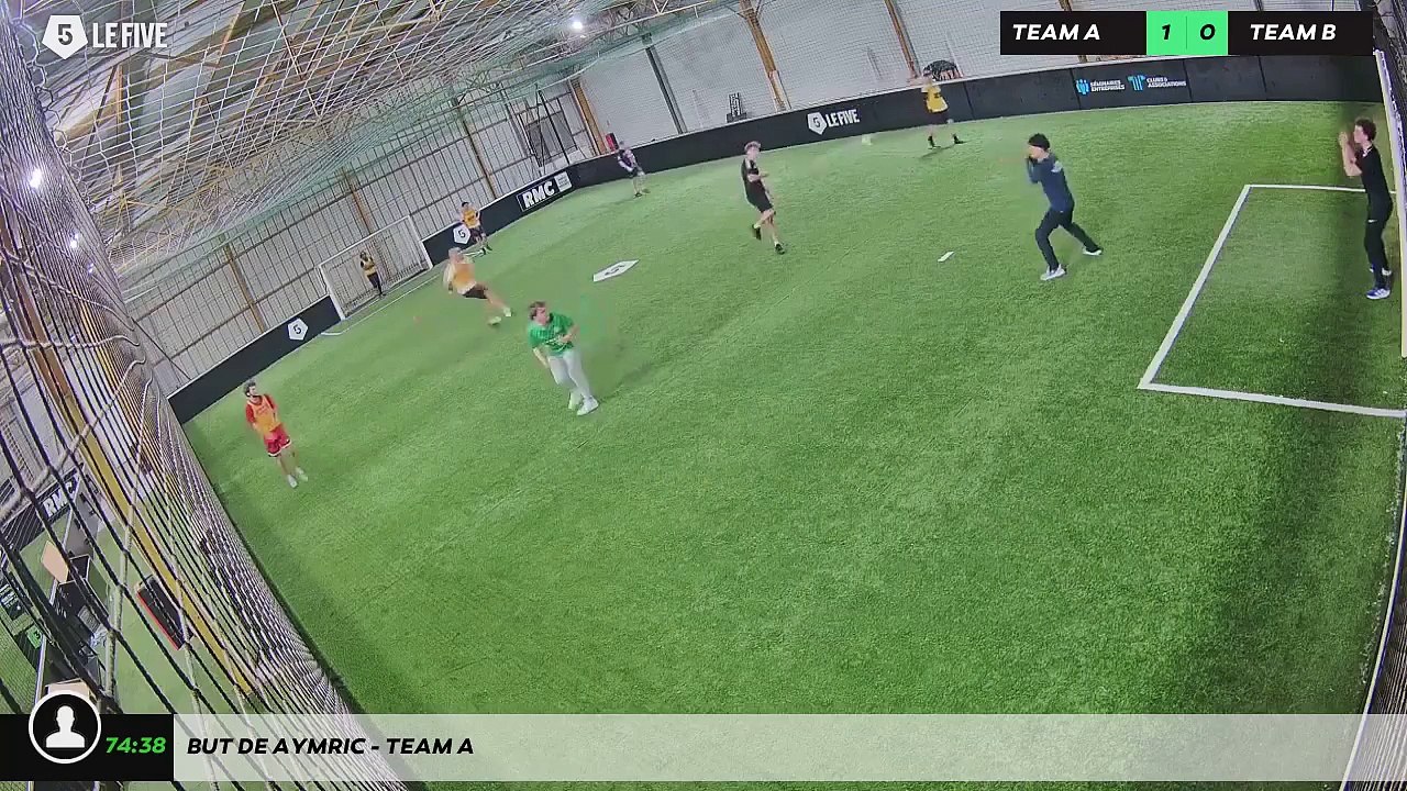 But de Aymric - Team A