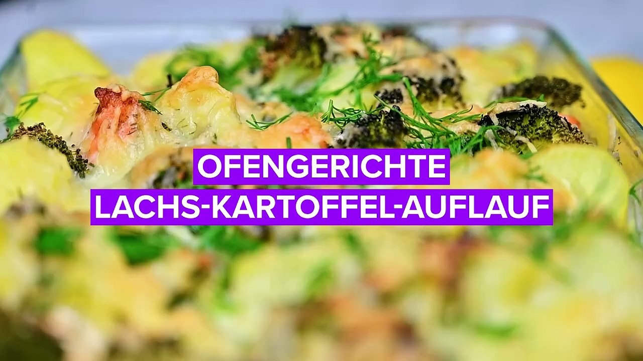 Ofengerichte: Lachs-Kartoffel-Auflauf