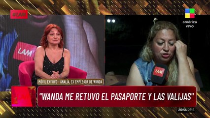 💥 ANALÍA, LA EXEMPLEADA DE WANDA NARA DISPARA CONTRA ELLA