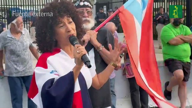 Protestan en Puerto Rico contra políticas fascistas y racistas del gobierno de Donald Trump contra migrantes