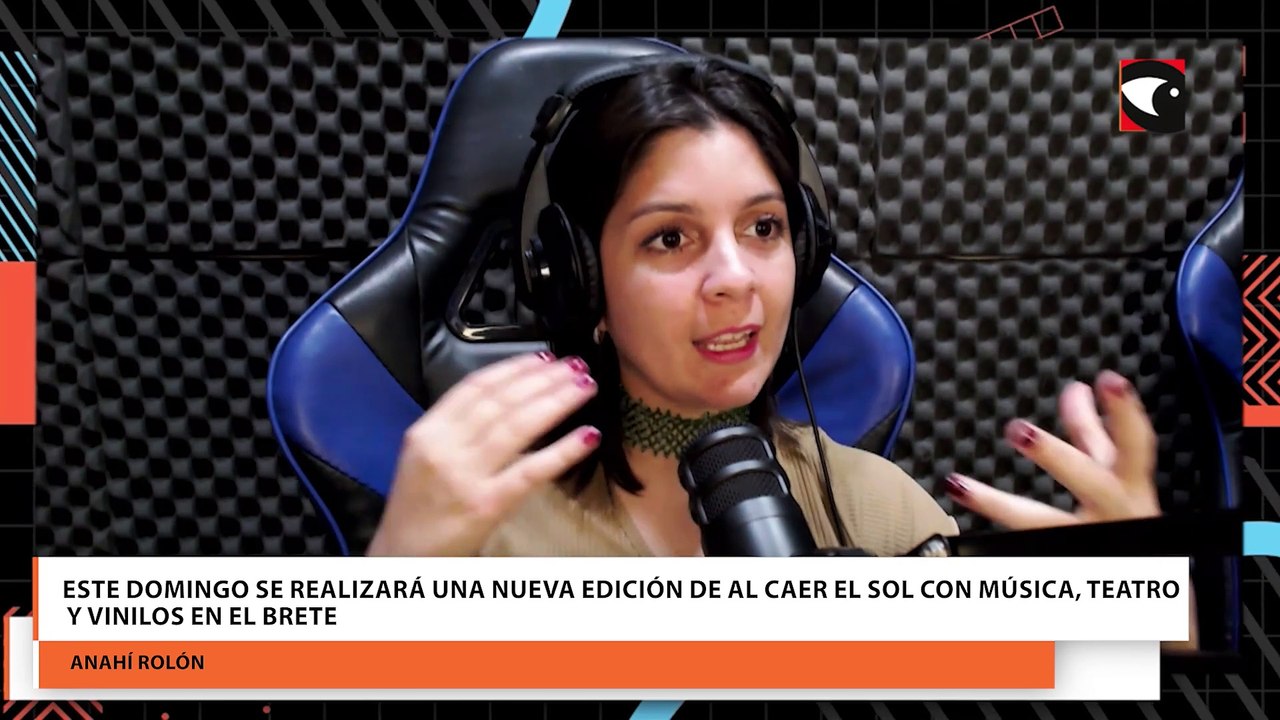 Este domingo se realizará una nueva edición de Al Caer el Sol con música, teatro y vinilos en el Brete