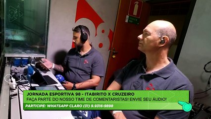 Jornada Esportiva 98 - Itabirito x Cruzeiro 30/01/25