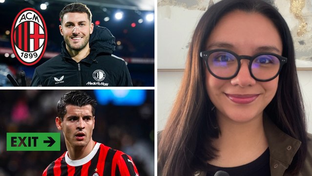 Santiago Giménez tiene el camino libre en AC Milan; Morata el sacrificado