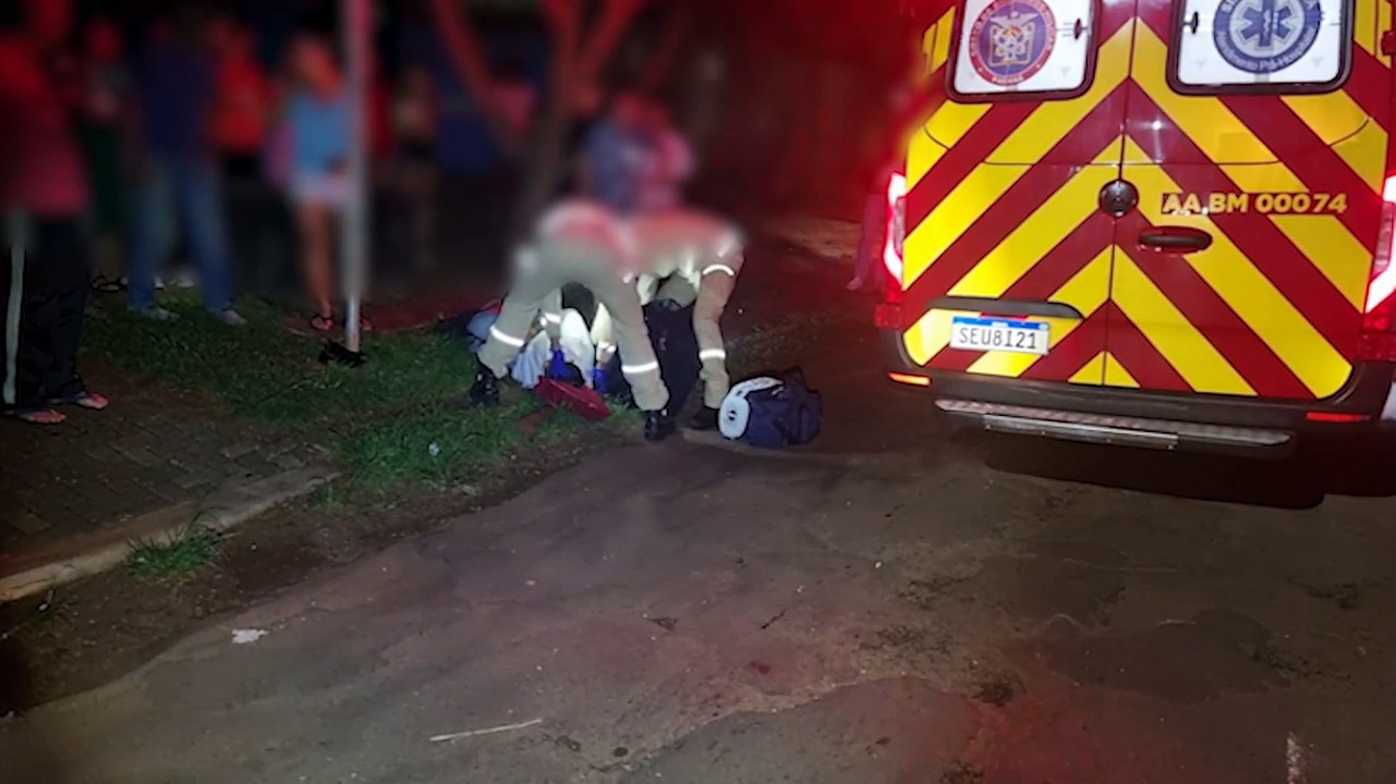Jovem de 20 anos sofre múltiplos ferimentos em acidente no Bairro Coqueiral