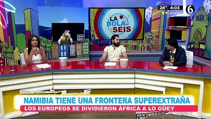 África tiene las fronteras más extrañas