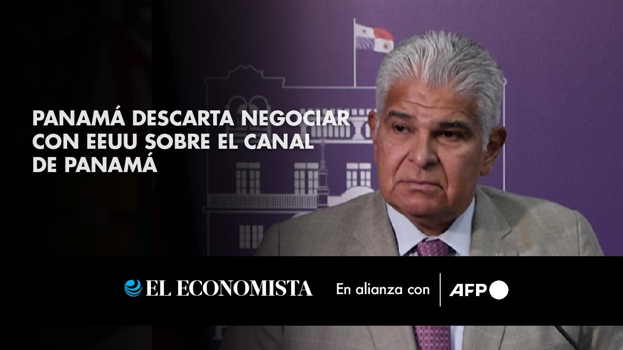 Panamá descarta negociar con EEUU sobre el cana...