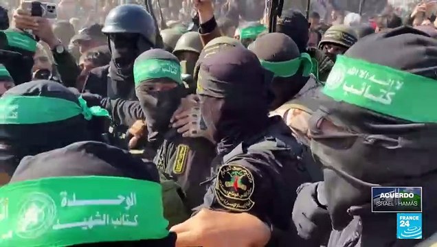 Israel - Hamás: caótico proceso de liberación en el tercer intercambio de prisioneros y rehenes