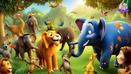 📢 जानवरों की मस्ती | मज़ेदार पशु कहानियाँ 🐘🐇🐒 l "Janvaro Ki Masti"