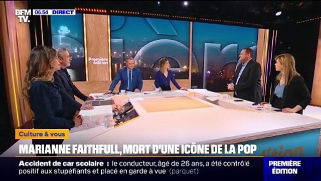 J'ai une belle vie : la chanteuse et actrice britannique Marianne Faithfull est morte à 78 ans