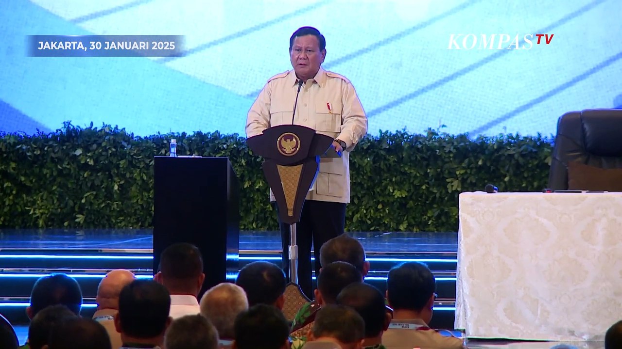 Presiden Prabowo ke TNI-Polri: Berani Pakai Pangkat Jenderal, Harus Berani Beri Nyawa untuk Bangsa!