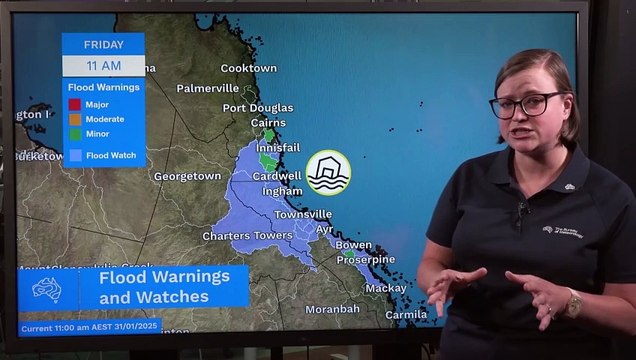 Intense rain, significant flooding for north-east Queensland