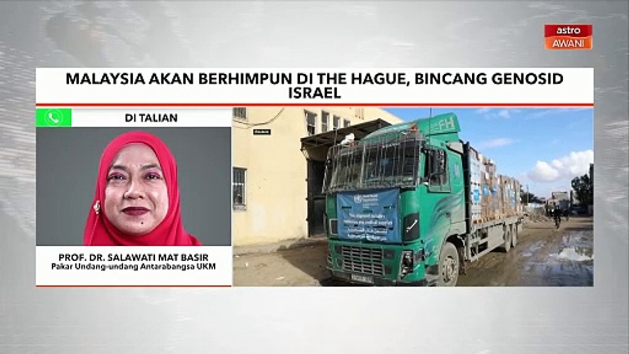 Genosid Israel:  Malaysia akan berhimpun di The Hague, bincang genosid Israel