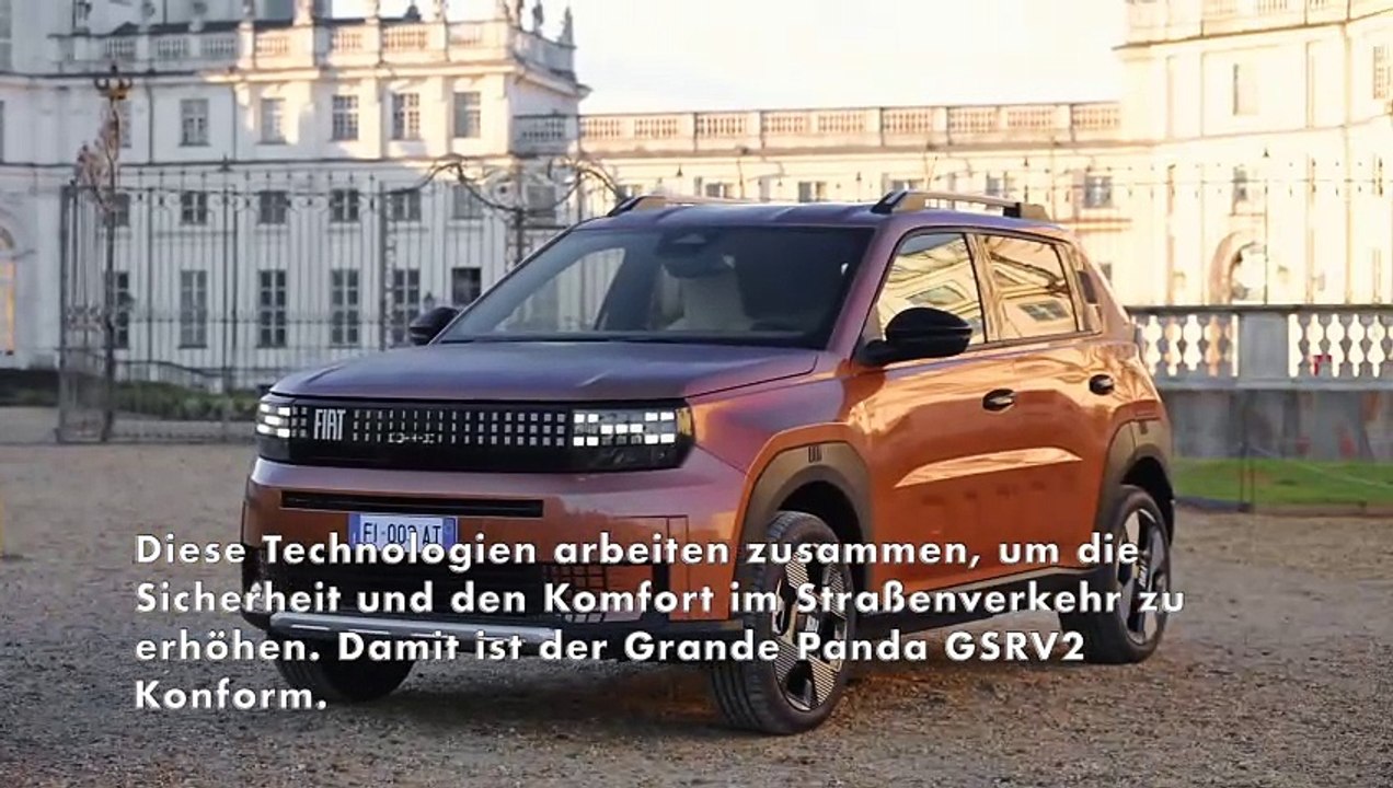 Der neue Fiat Grande Panda - Die elektronischen Fahrerassistenzsysteme